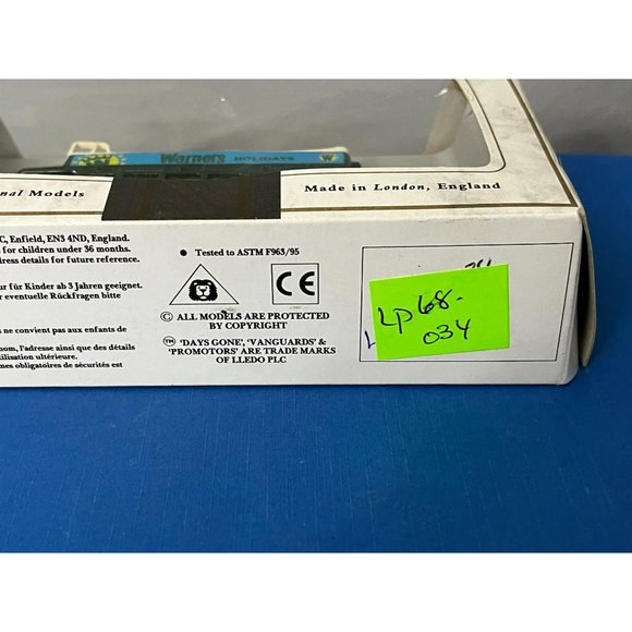 Vintage Lledo AEC Regent Open Top Bus Southern National Warners Holidays - Picture 9 of 9